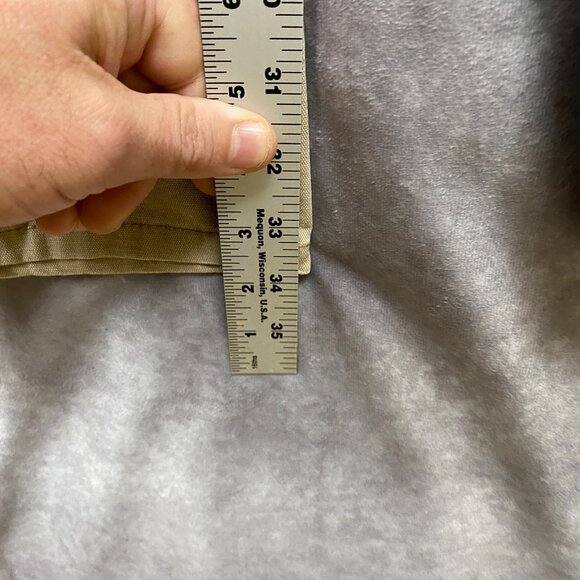 LEE Carpenter Loose Fit Straight Denim Jean Pants Mens 42x34 Tan Workwear NWT - Picture 9 of 10